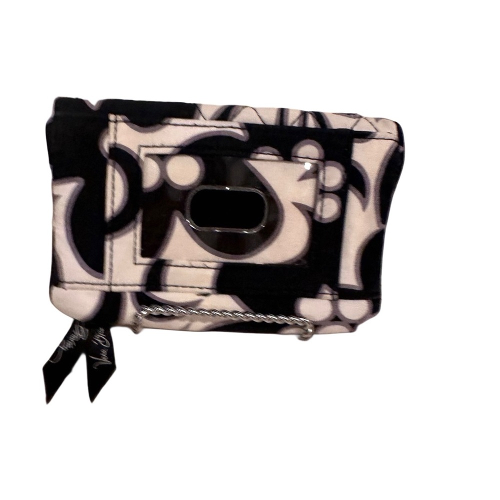 Vera Bradley Set Day & Night Mini Hipster Crossbody & Matching Wallet B&W Floral - Picture 9 of 16